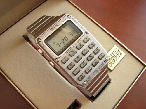 Vintage SEIKO C-515 LCD Digital Calculator watch – The Gear Journal